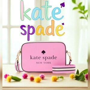 Kate Spade Pink Mini Camera Bag